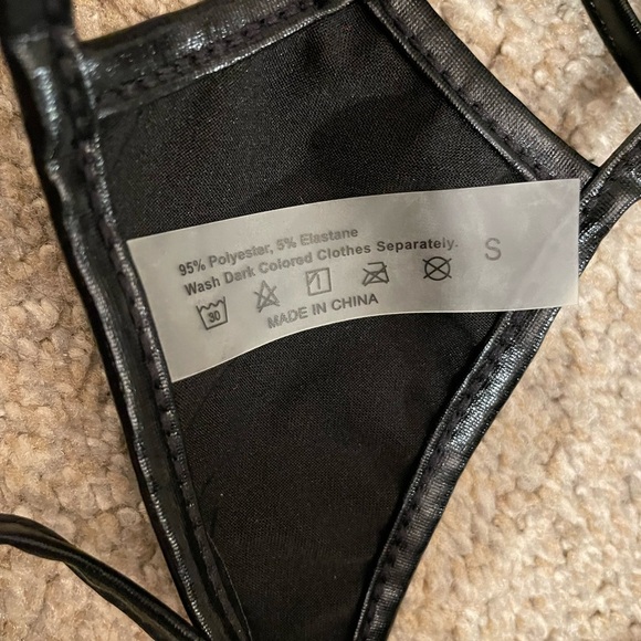 NEW One Piece Black Lingerie - Picture 3 of 3